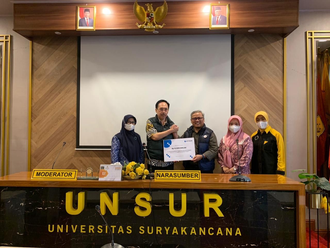 APTIKOM SALURKAN DONASI UNTUK KORBAN GEMPA CIANJUR